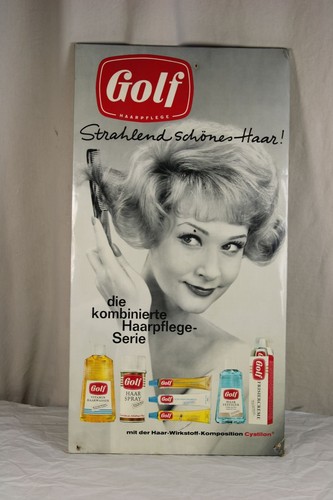Golf haarpflege reklame - reklame,
