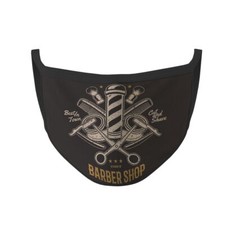 Barbershop Mundmaske Frisör
