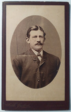 Foto CDV - Havelberg Mann Bart