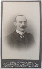 Foto CDV - Itzehoe Mann Bart