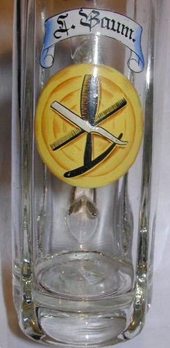 Alter bierkrug mit - alter,