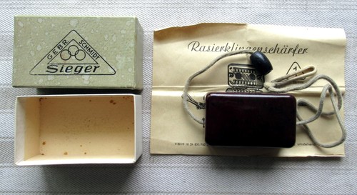 Alter rasierklingenschärfer - rasierklingenschÄrfer,