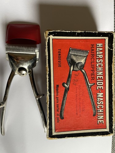 Alte haarschneidemaschine mit - alte,