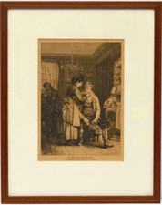 Original Holzschnitt 19. Jh